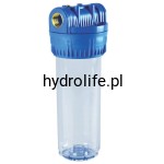 KP1-12 - 10" trzyczęściowy korpus narurowy 1/2". WYSOKA JAKOŚĆ, NISKA CENA!