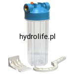 OB10-12-SET - ZESTAW: KORPUS NARUROWY 1", PŁYTKA, KLUCZ, 2 X ORING