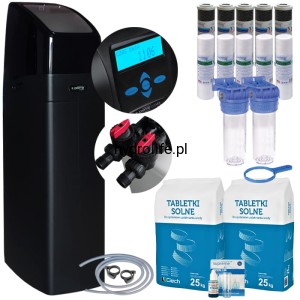 ZMIĘKCZACZ WODY SUPREME CLEVER 20 Clack CK UP-FLOW/USA, MENU PL, DEFLEKTOR (DLFR)