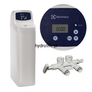 ELECTROLUX17L, ZMIĘKCZACZ WODY, UP-FLOW, BY-PASS, SUCHY ZBIORNIK, 5 LAT GWARANCJI.