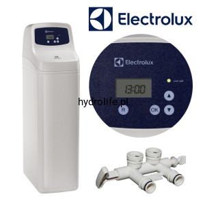 ELECTROLUX17L, ZMIĘKCZACZ WODY, UP-FLOW, BY-PASS, SUCHY ZBIORNIK, 5 LAT GWARANCJI.